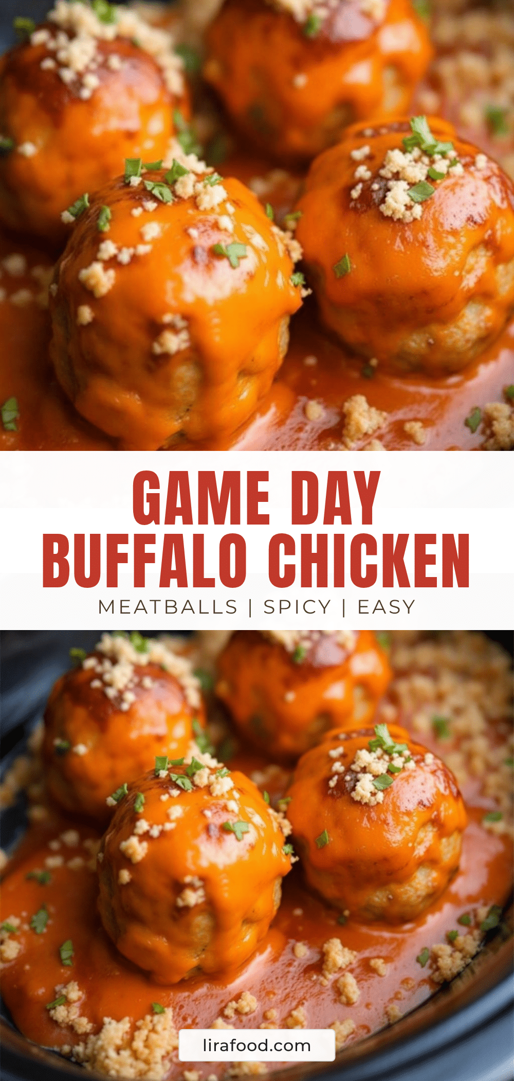 crockpot buffalo chicken meatballs recipe