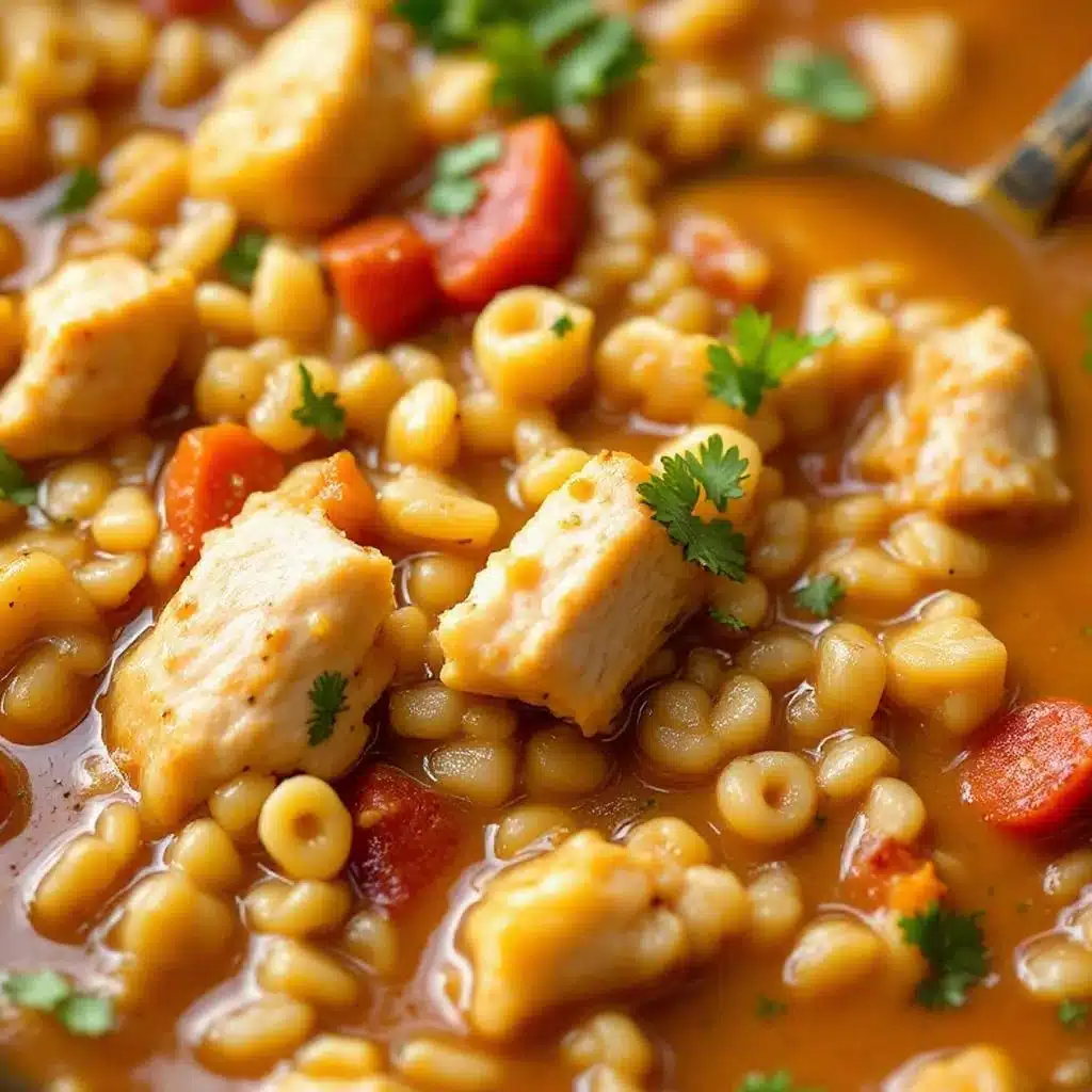 crockpot chicken and wild rice soup - featured image
