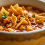 crockpot chicken enchilada soup - featured image