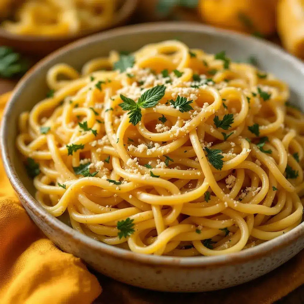 delicata squash pasta with sage brown butter preparation steps