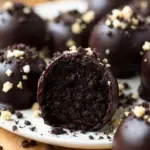 Easy Black Cat Oreo Truffles - featured image