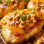 Easy Crockpot Honey Garlic Chicken Thighs - featured image