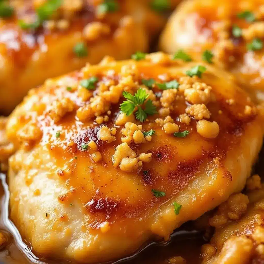 Easy Crockpot Honey Garlic Chicken Thighs - featured image
