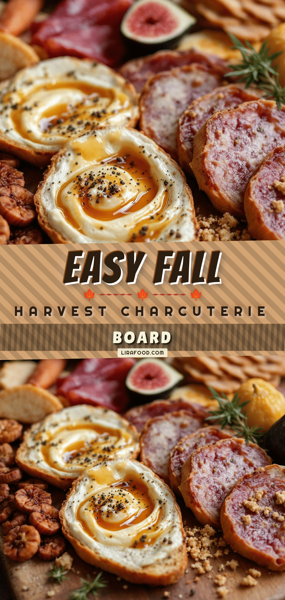 Easy Fall Harvest Charcuterie Board recipe