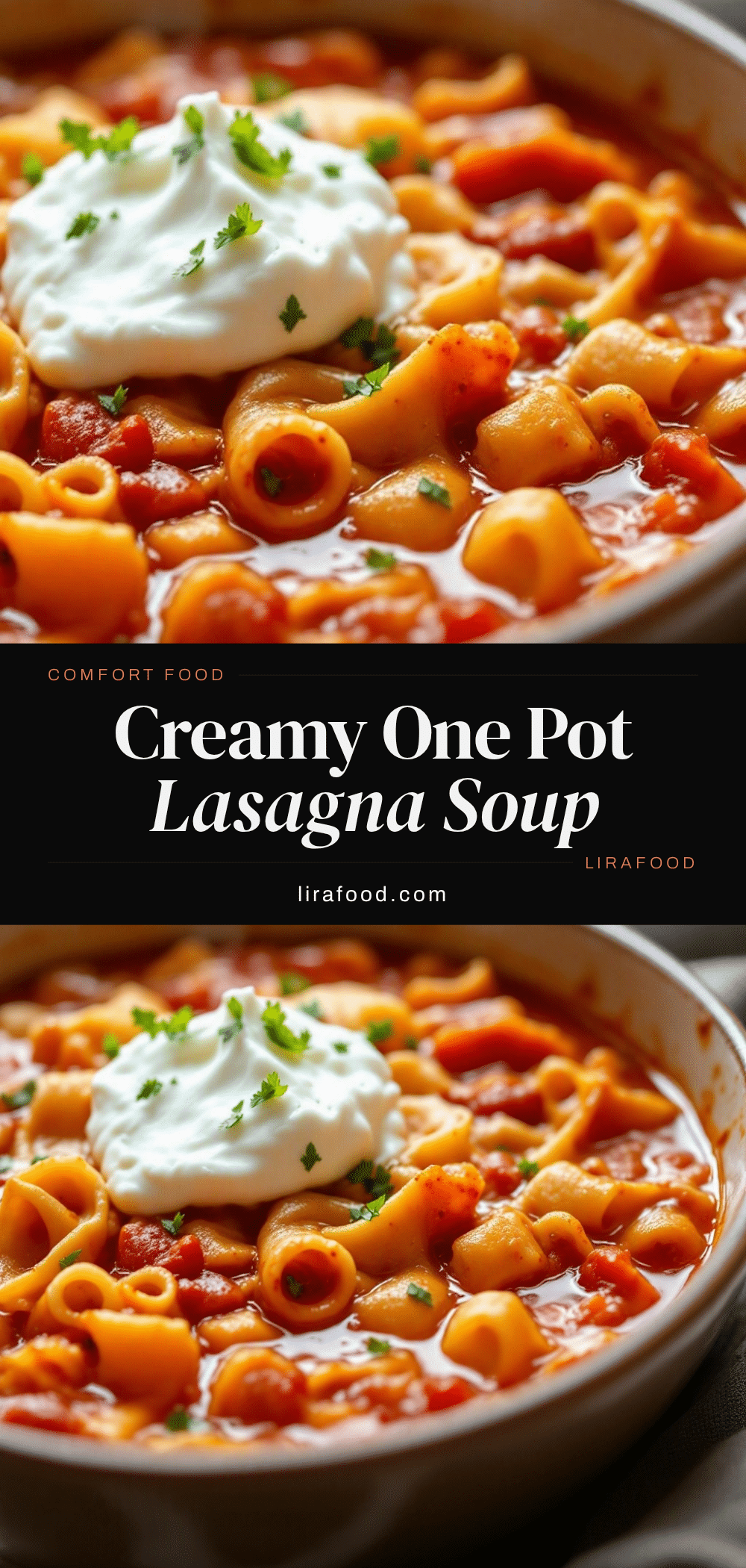easy one-pot lasagna soup with ricotta recipe
