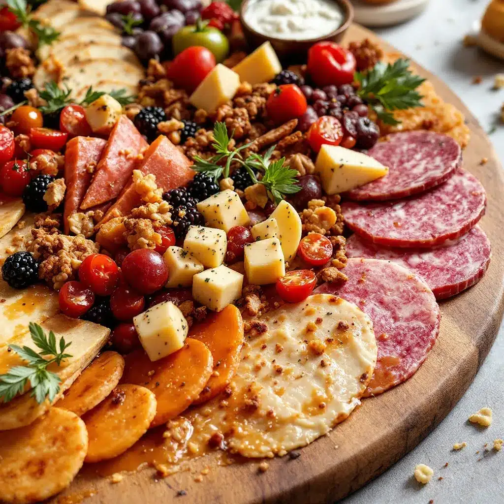 easy two-person charcuterie board preparation steps