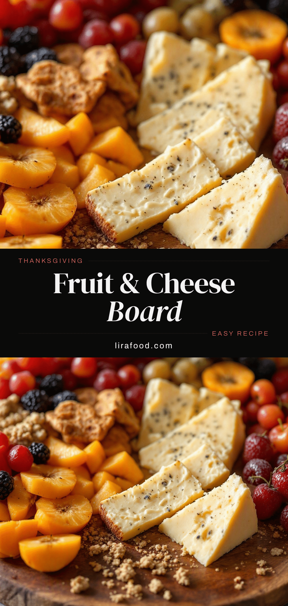 fall fruit and cheese board recipe