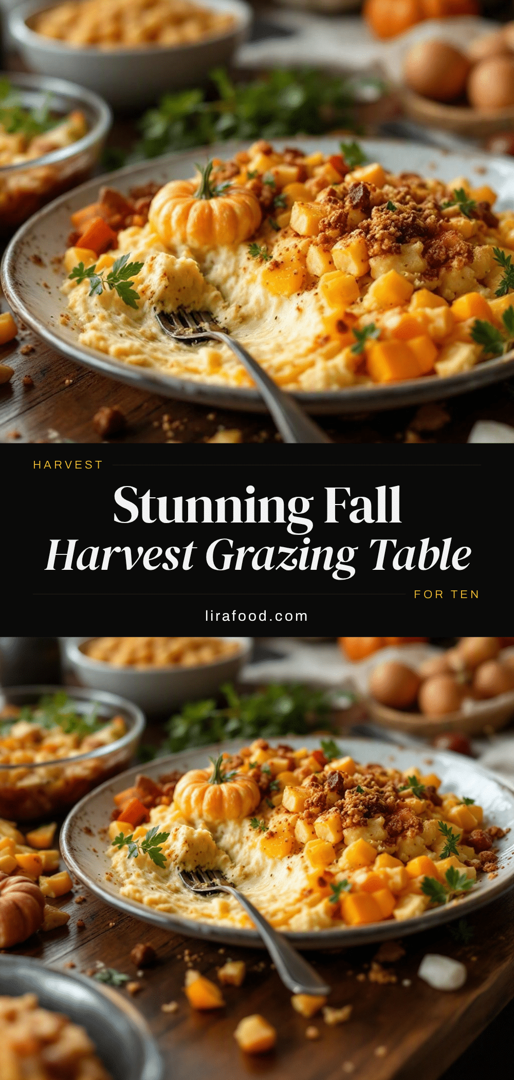 fall harvest grazing table recipe
