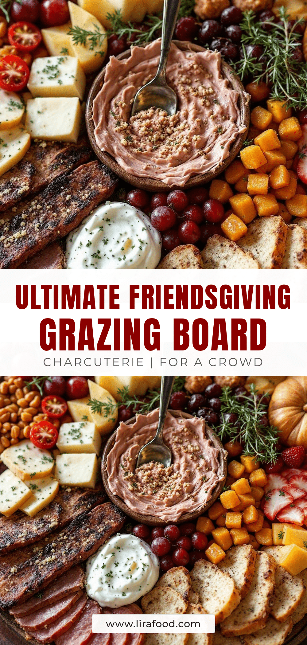 Friendsgiving Grazing Charcuterie Board recipe