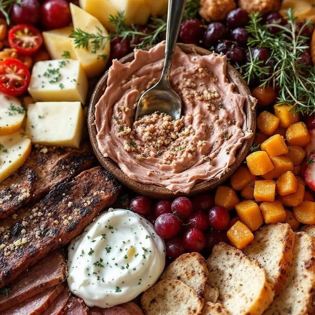 Friendsgiving Grazing Charcuterie Board - featured image