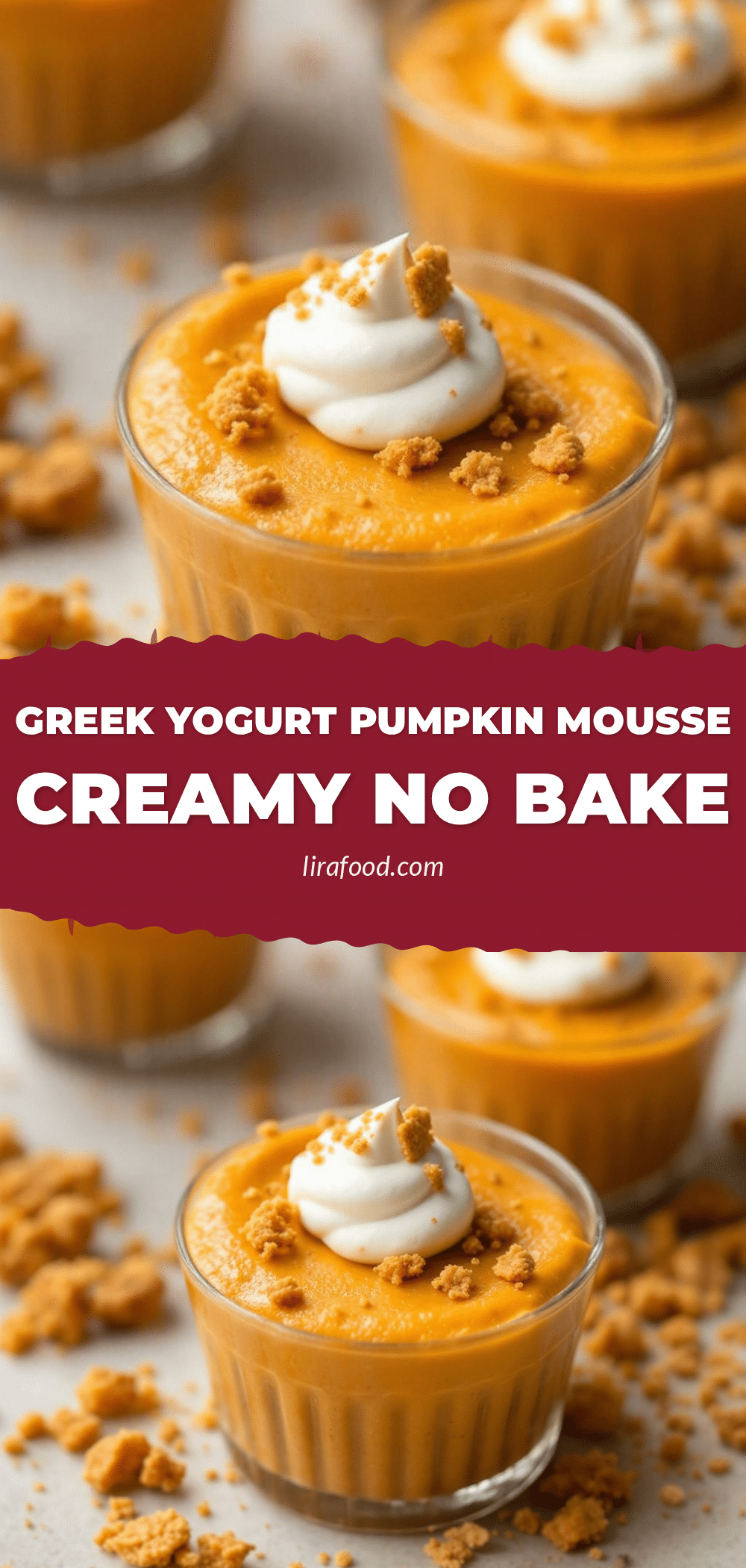 Greek Yogurt Pumpkin Mousse recipe