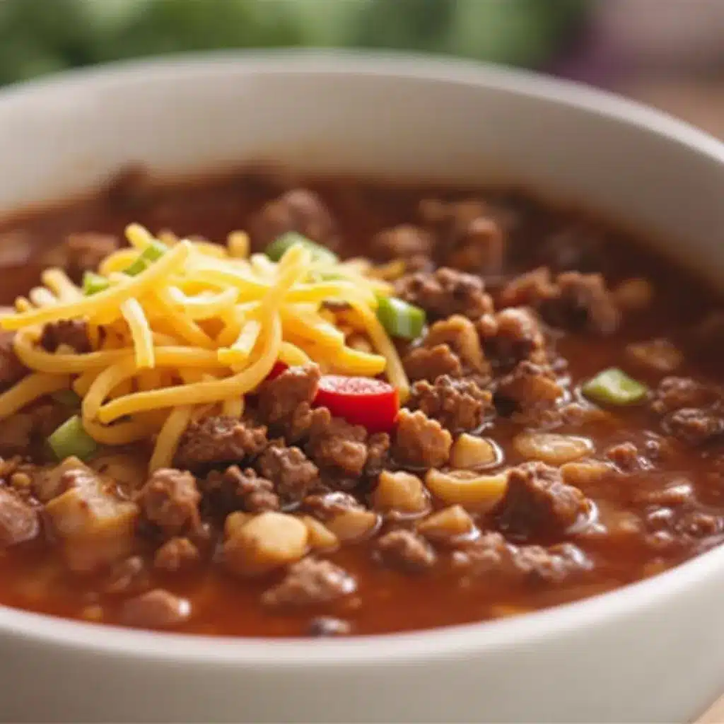 ground beef taco soup preparation steps
