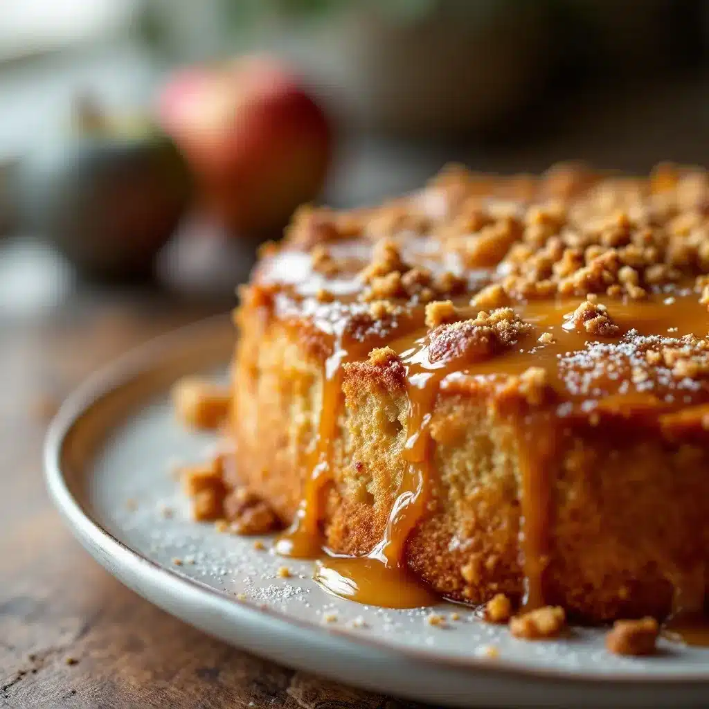 honey apple cake preparation steps