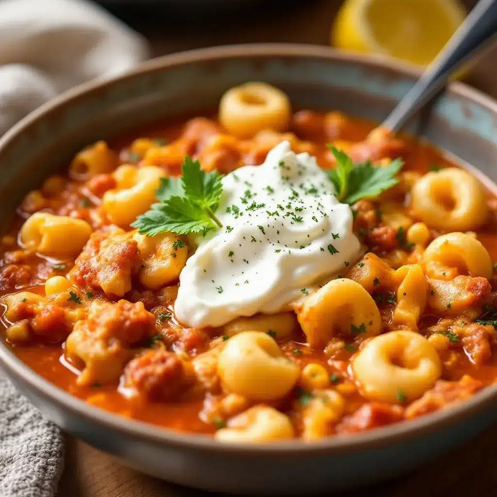 instant pot lasagna soup with ricotta preparation steps