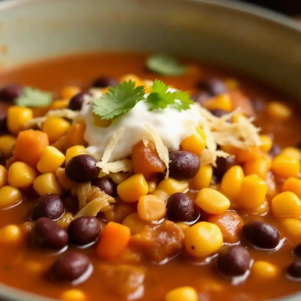 Instant Pot taco soup - featured image