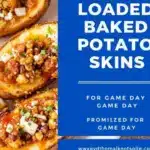 loaded baked potato skins - featured image