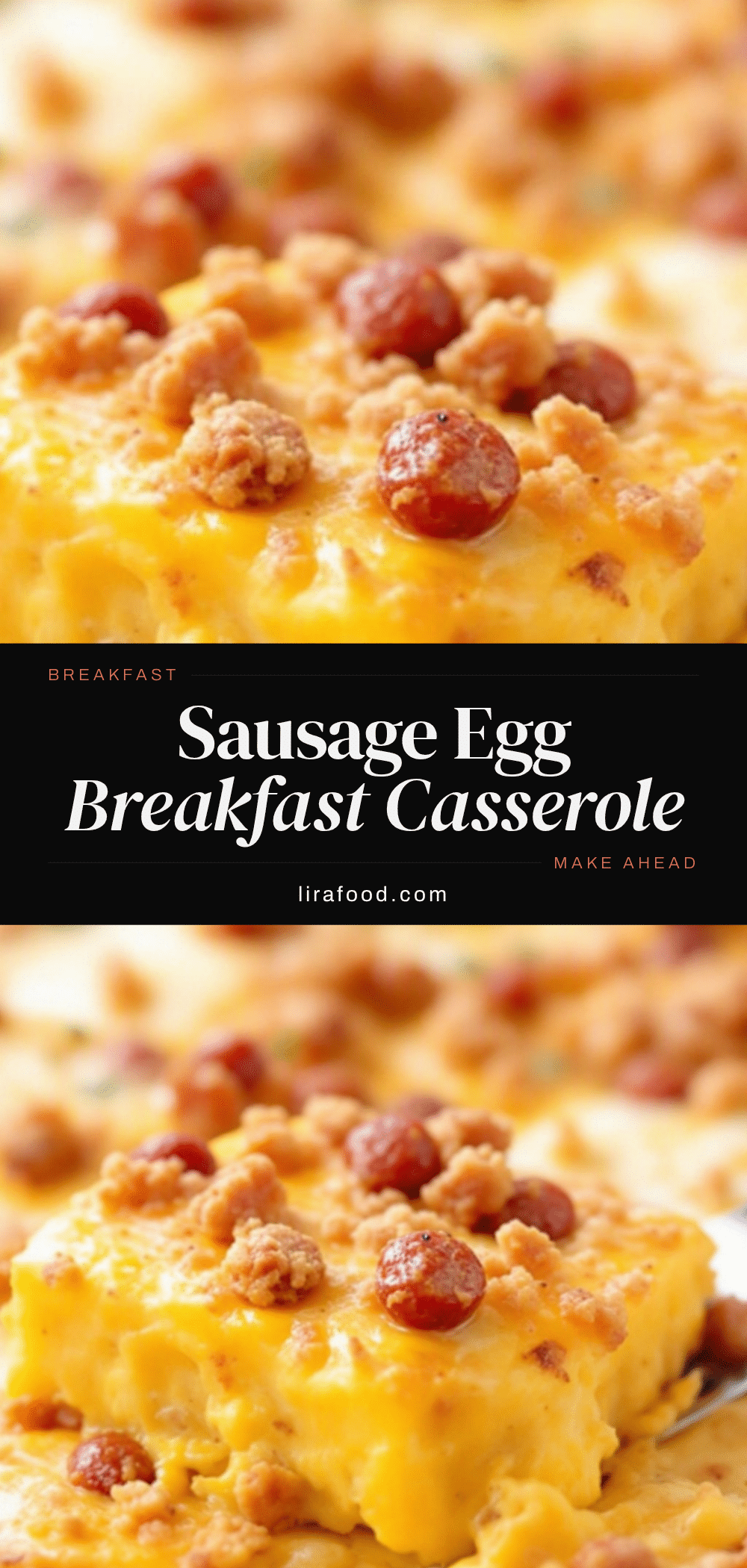 make-ahead sausage and egg breakfast casserole recipe