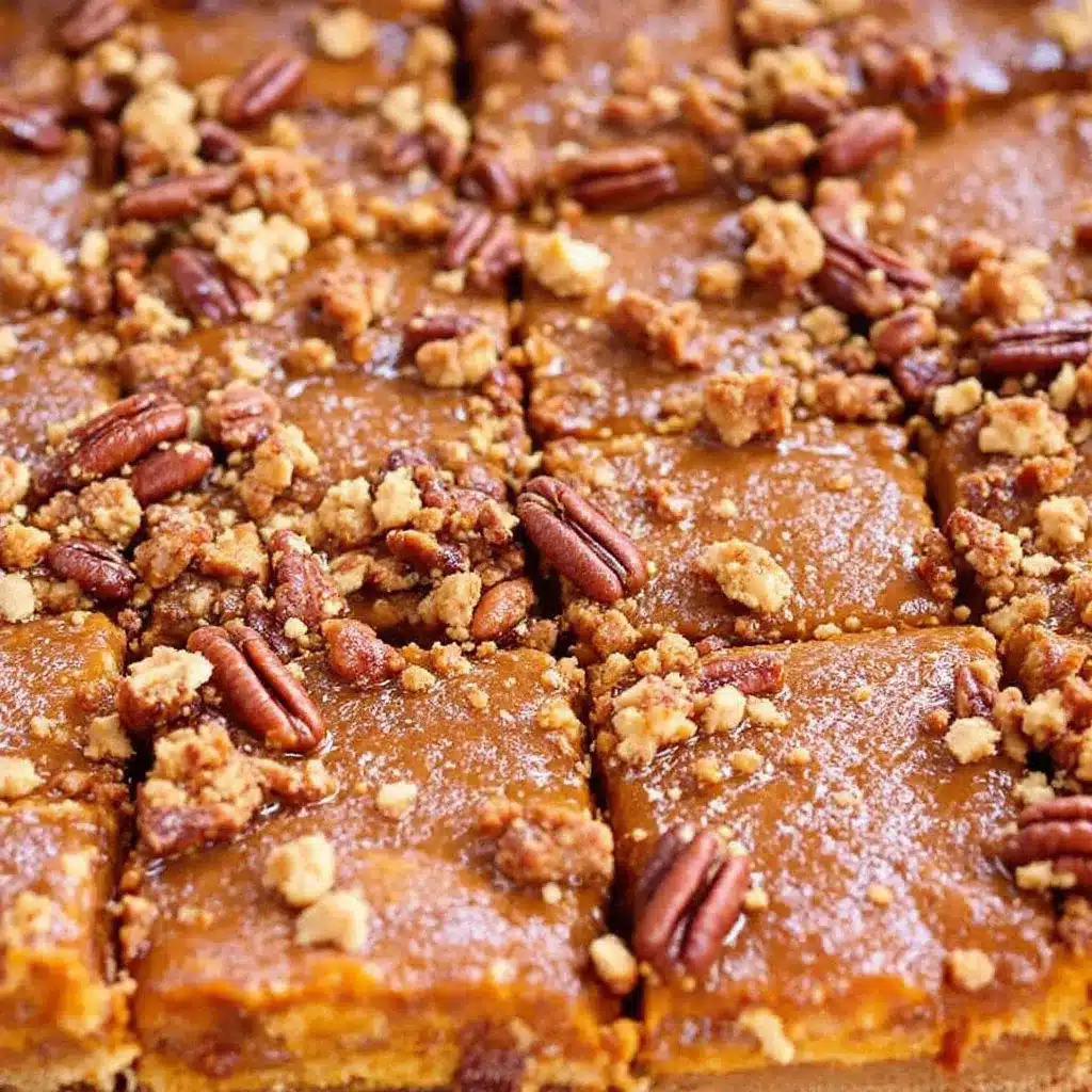 Maple Pumpkin Pie Bars preparation steps