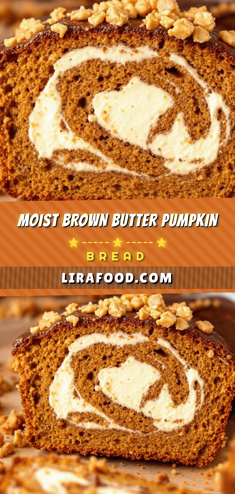 moist brown butter pumpkin bread recipe