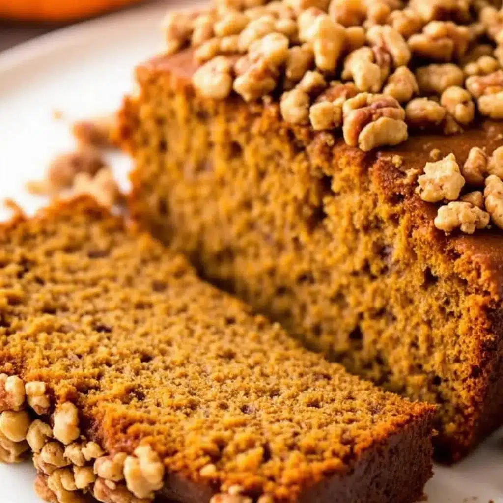 moist pumpkin banana bread - featured image