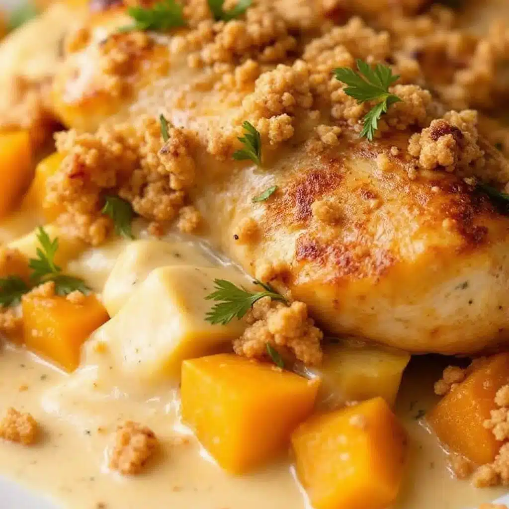 One-Pot Creamy Tuscan Chicken with Butternut Squash - featured image