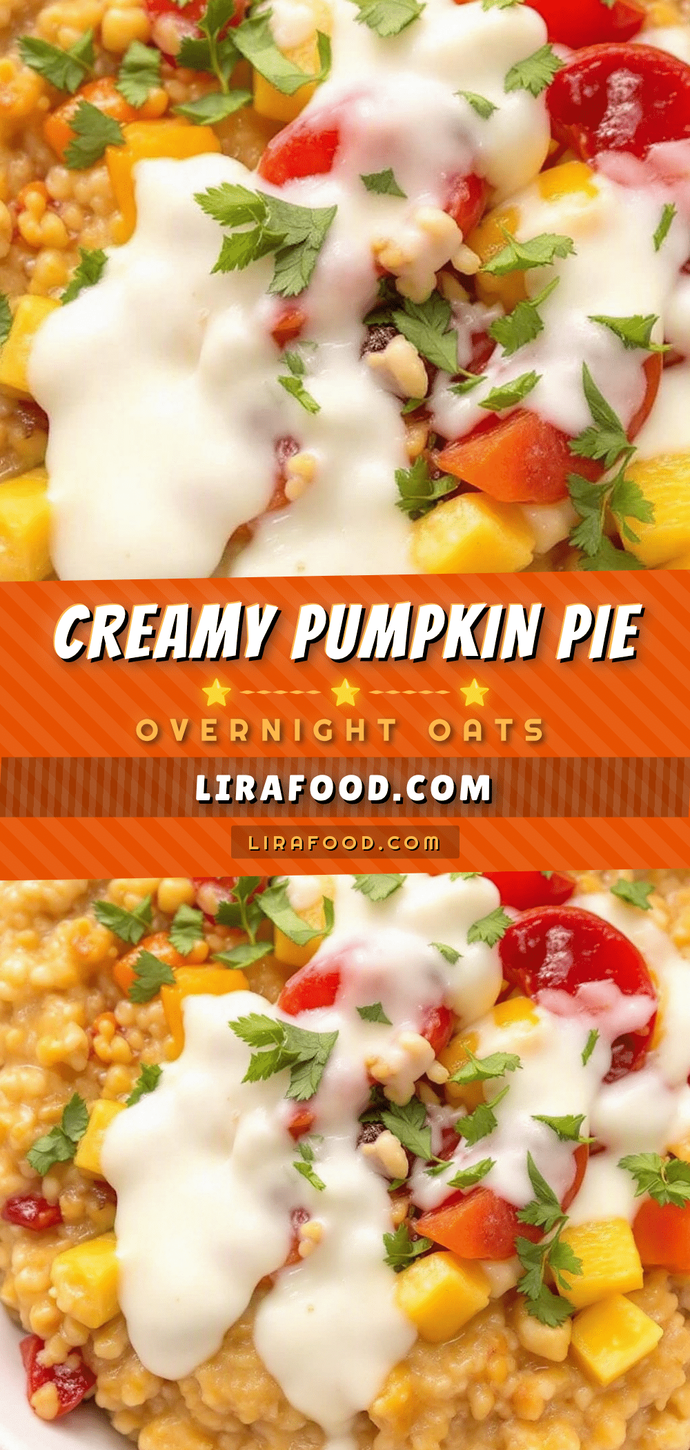 pumpkin pie overnight oats recipe