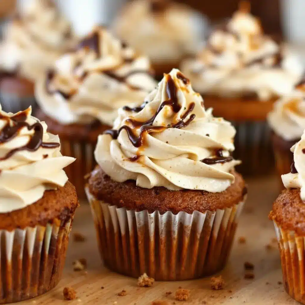 pumpkin spice latte cupcakes preparation steps