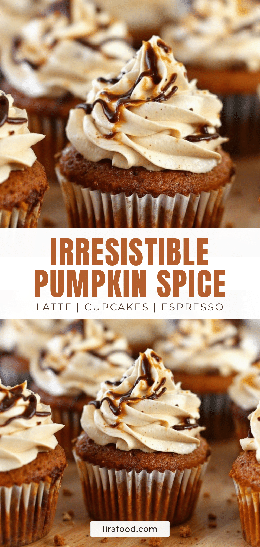 pumpkin spice latte cupcakes recipe