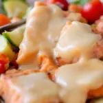 quick honey garlic baked salmon - featured image