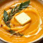 roasted butternut squash soup - featured image
