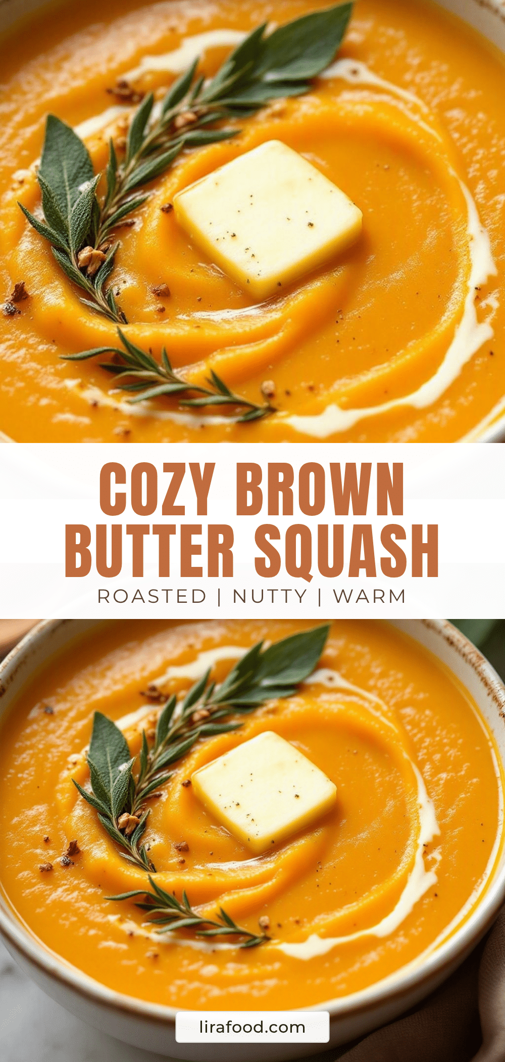 roasted butternut squash soup recipe
