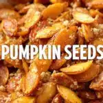 roasted garlic parmesan pumpkin seeds - featured image