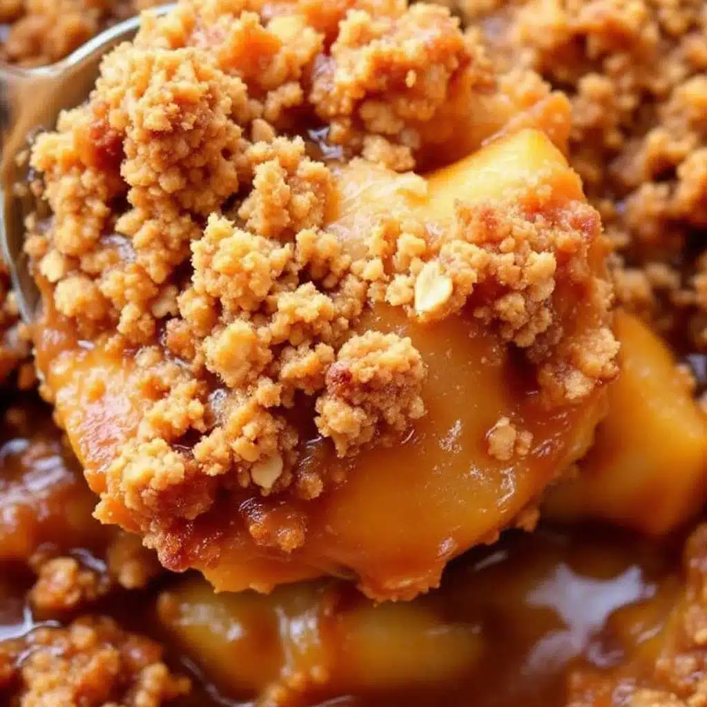 Salted Caramel Apple Crisp - featured image