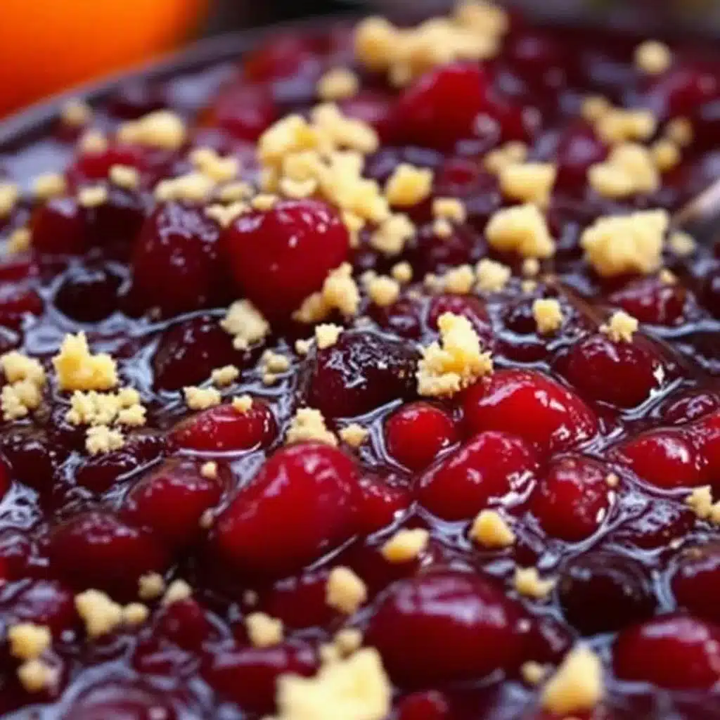 slow cooker cranberry orange sauce - featured image