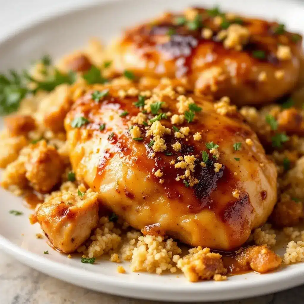 slow cooker honey garlic chicken preparation steps