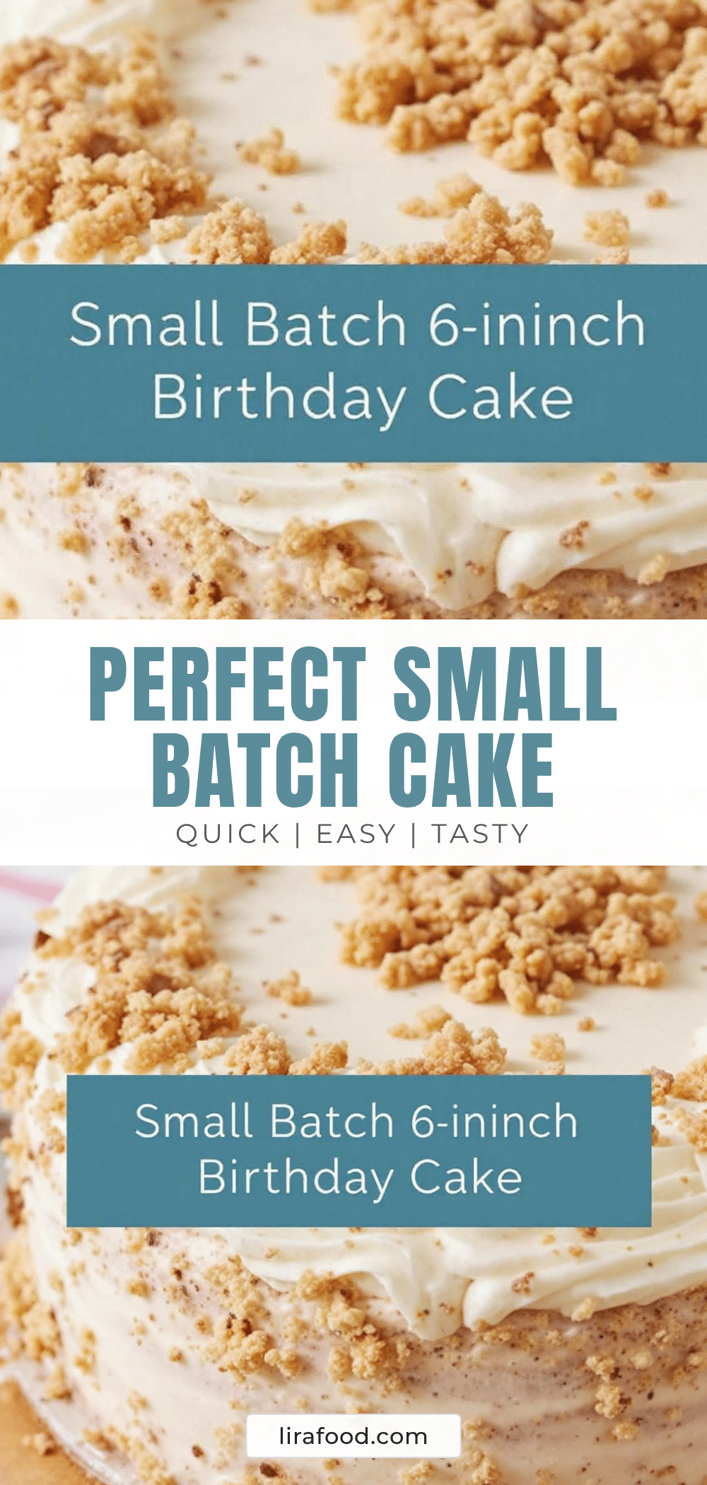 small-batch vanilla birthday cake recipe