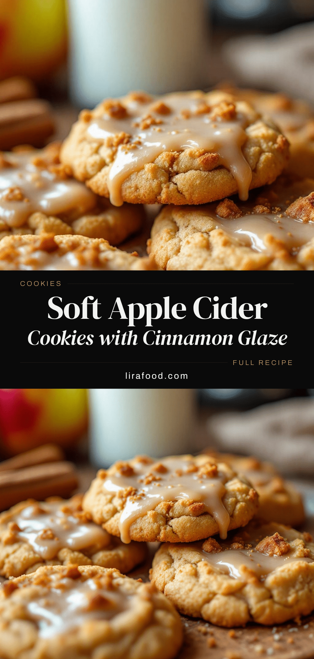 soft apple cider cookies recipe