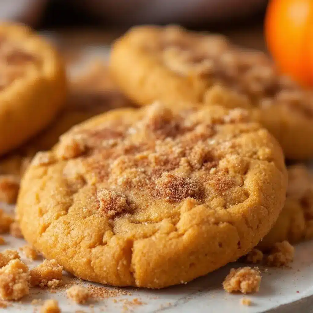 soft pumpkin snickerdoodle cookies preparation steps