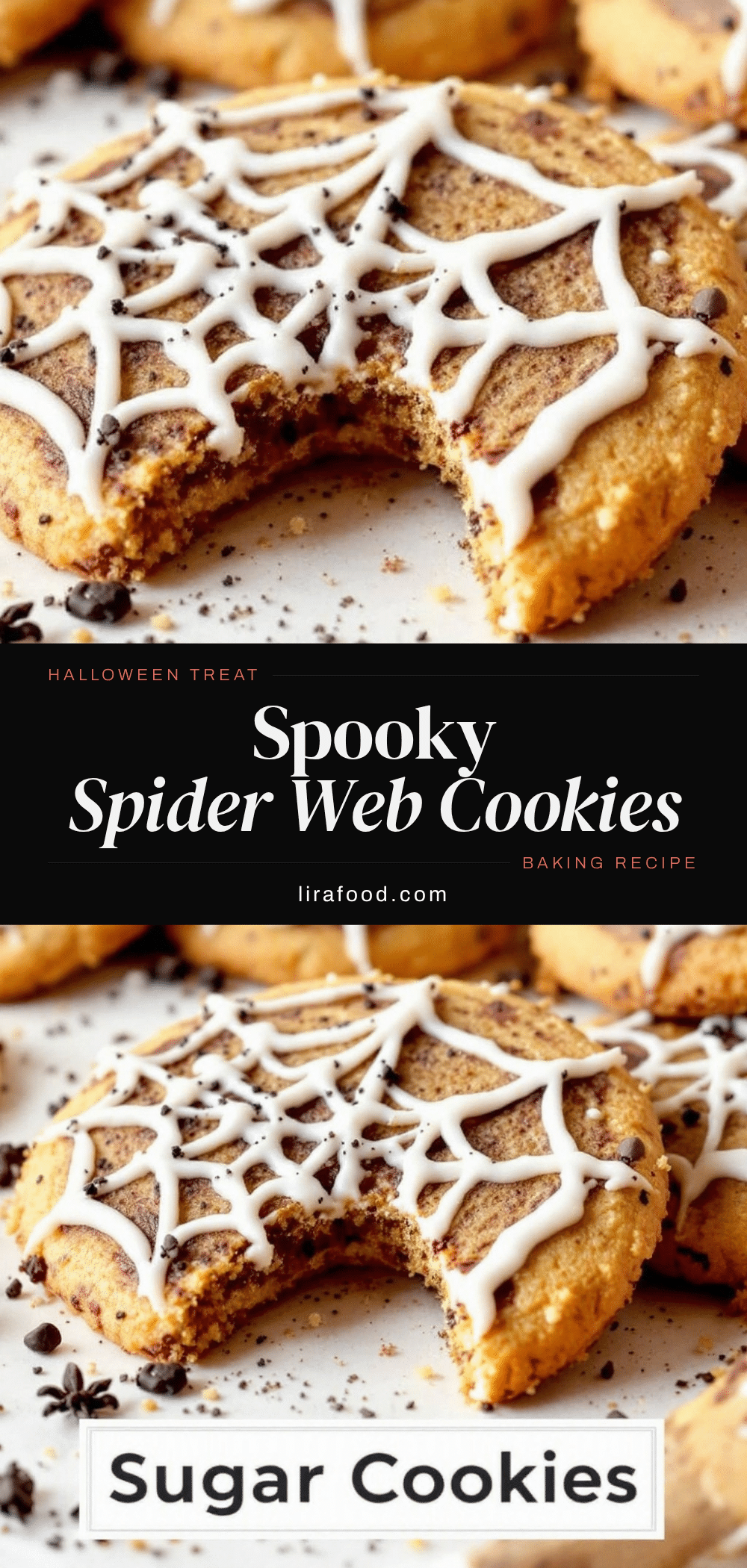 spider web sugar cookies recipe