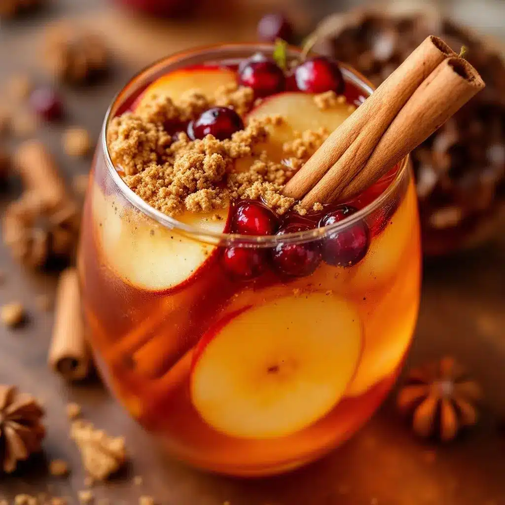 spiked apple cider sangria preparation steps