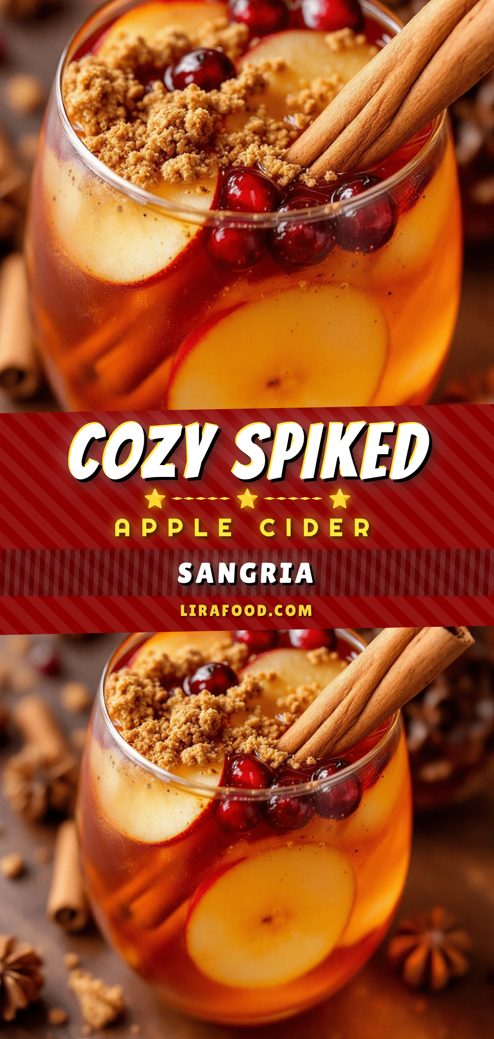 spiked apple cider sangria recipe