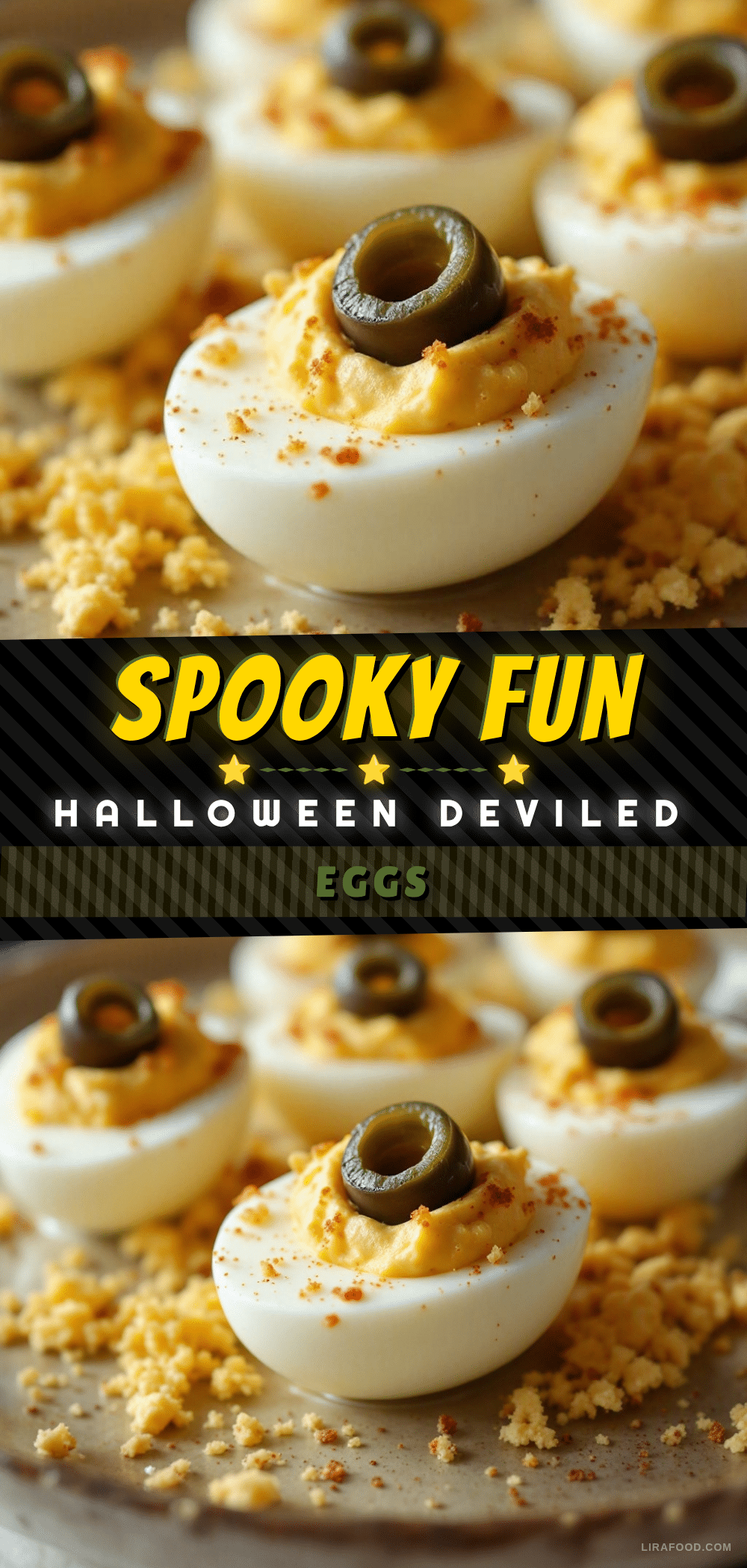 spooky fun deviled egg eyeballs recipe