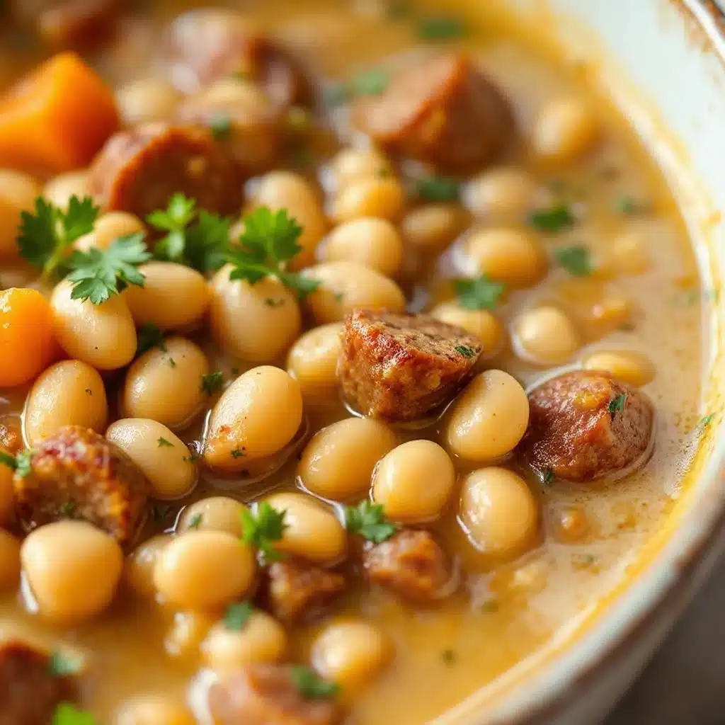 Tuscan white bean and sausage soup - featured image